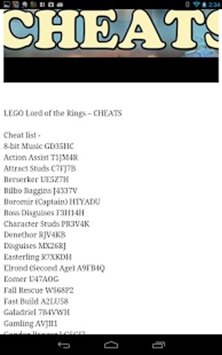 Lego LOTR Walkthroughs截图3