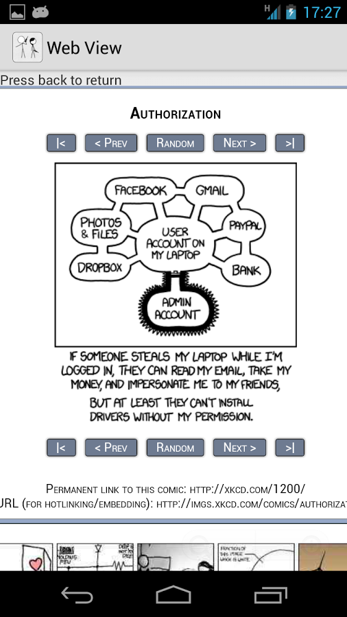 XKCD browser截图7