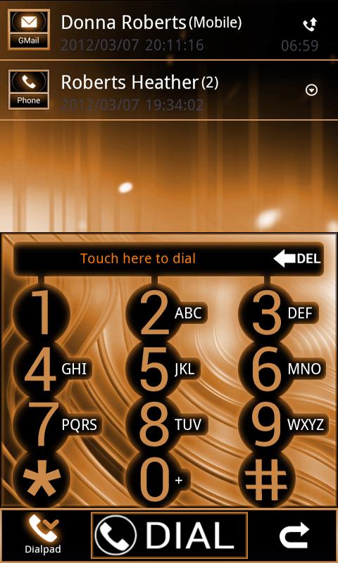 Orange ICS GO Contacts截图6