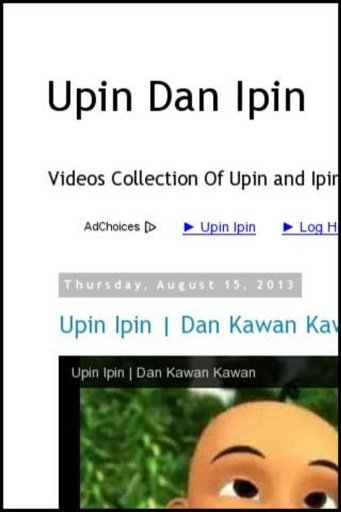 Watch Online Upin Dan Ipin截图1