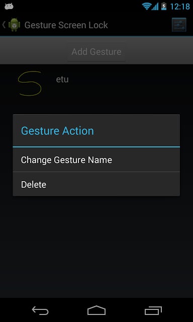 Gesture Screen Unlock截图8