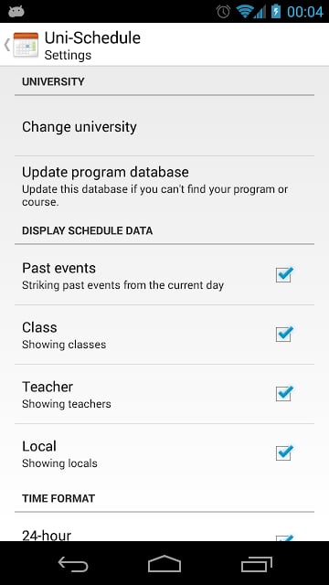 Uni-Schedule Lite截图9