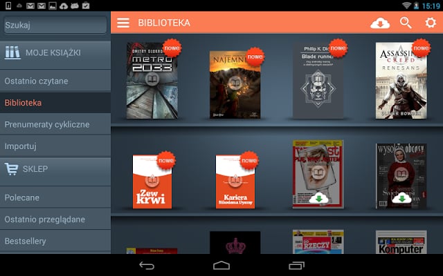 Nexto Reader (czytnik książek)截图9