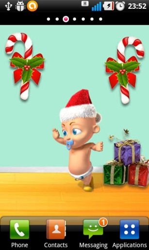 Christmas Baby Live Wallpaper截图1