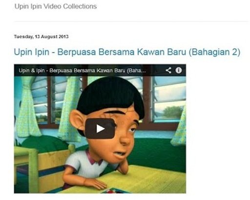 Watch Upin Ipin Videos截图2