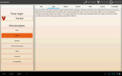 Гороскоп 24/7 free截图5
