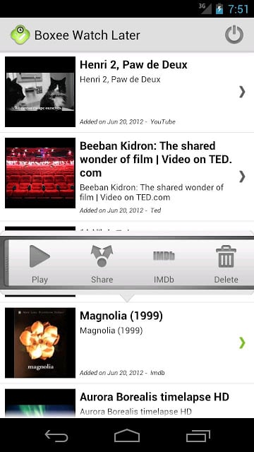 Boxee Watch Later截图1