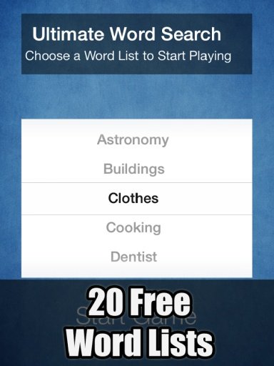 Ultimate Free Word Search截图1