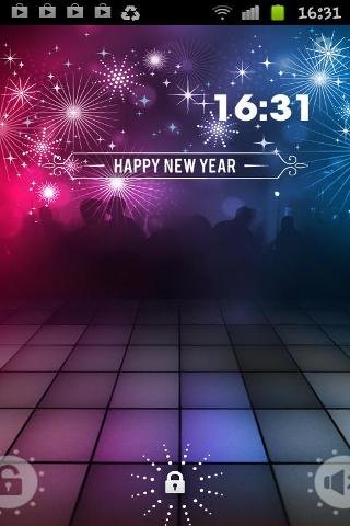 Happy New Year Locker Theme截图1