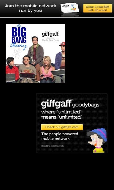 GiffGaff UNLIMITED FREE sims截图1