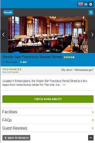 San Francisco Hotel Booking截图4