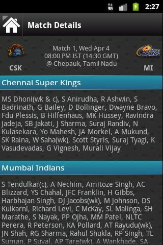 India Cricket League 20-20截图6