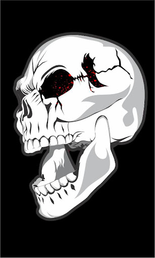 Splatter Skull Live Wallpaper截图1
