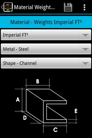 Material Weight Calculator LTE截图5