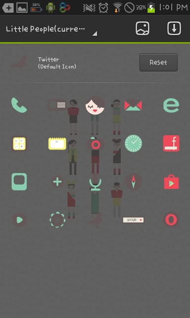 LittlePeople go launcher theme截图2