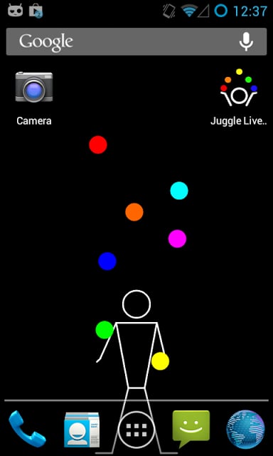 Juggle Live Wallpaper截图1