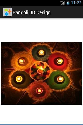 Rangoli 3D Design截图1