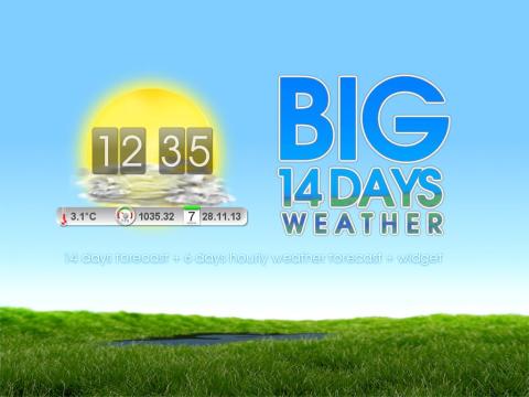 BIG 14 Days Weather截图2