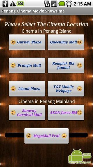 Penang Cinema Movie Showtime截图1