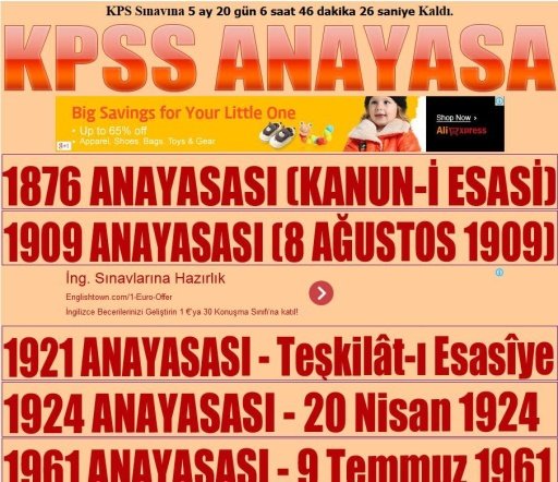 KPSS Anayasa Konu Anlatım截图1