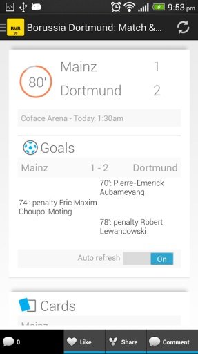 Borussia Dortmund: Widget,News截图6