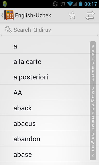 English-Uzbek Dictionary截图6