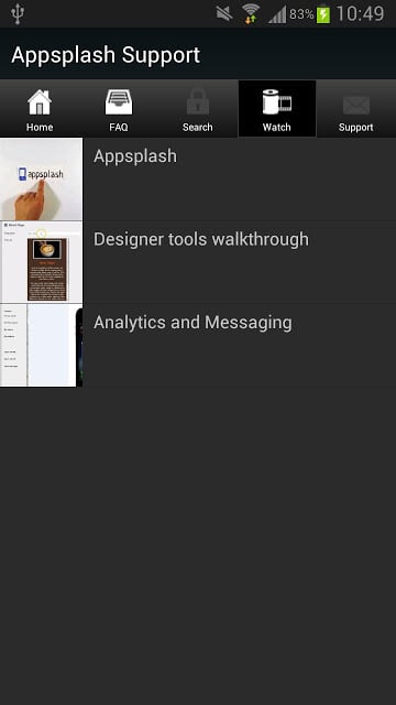 Appsplash Support截图2