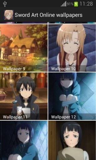 剑艺术在线 Sword Art Online tapety HD截图5