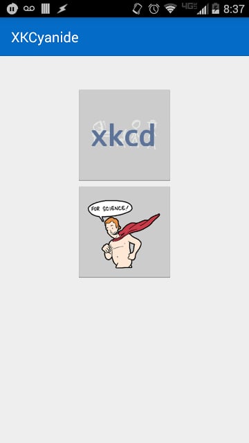 XKCyanide LITE (Comic Reader)截图5