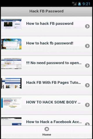 破解秘密 Hack Fb Password截图3