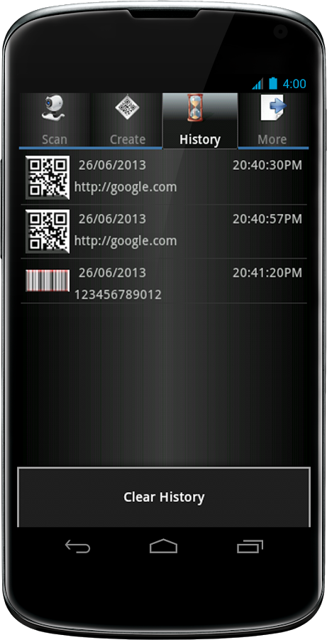 QR and Barcode Scanner截图2