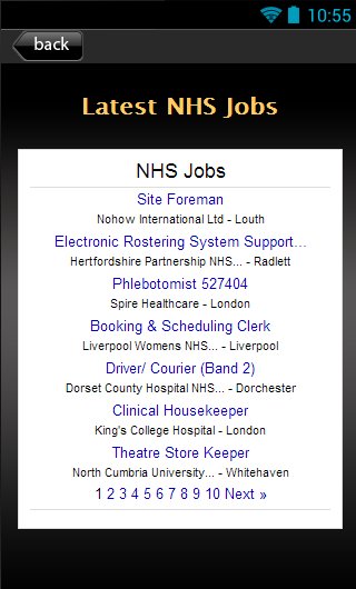 NHS Jobs - Job Search App LITE截图1