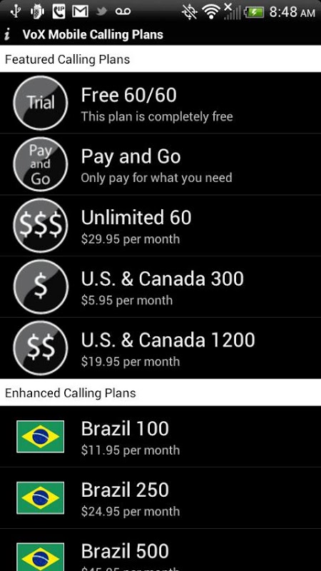 VoX Mobile VoIP / SIP Phone截图4