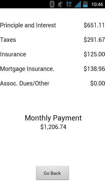 Joe's Mortgage Calculator截图1