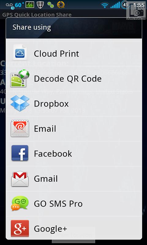 GPS Quick Location Share截图3