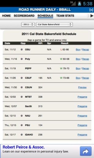 Cal State Bakersfield Basketba截图5