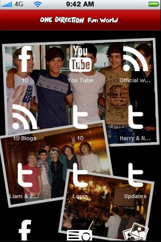 One Direction fan app截图2