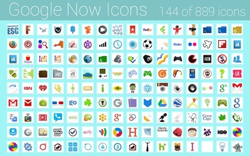 Google Now Icons- NOVA GO ADW截图4