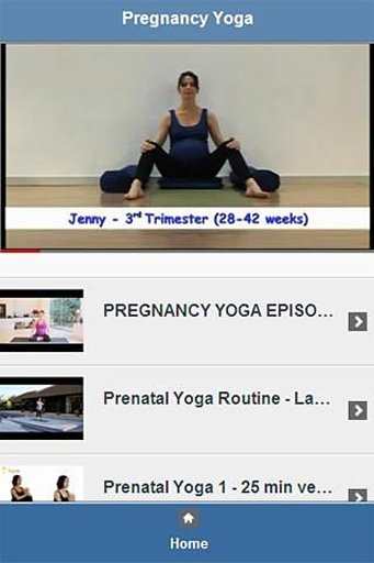 孕期瑜伽视频 Pregnancy Yoga Video截图4