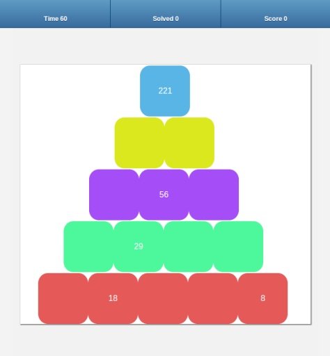 Number Tower Math Puzzle Free截图1