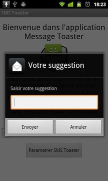 SMSToaster - Notification截图