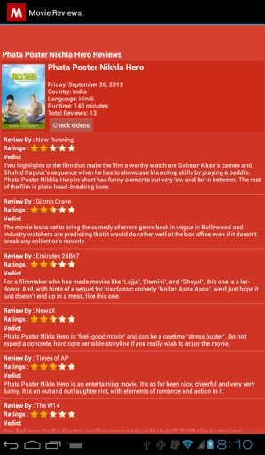 Movie Reviews截图1