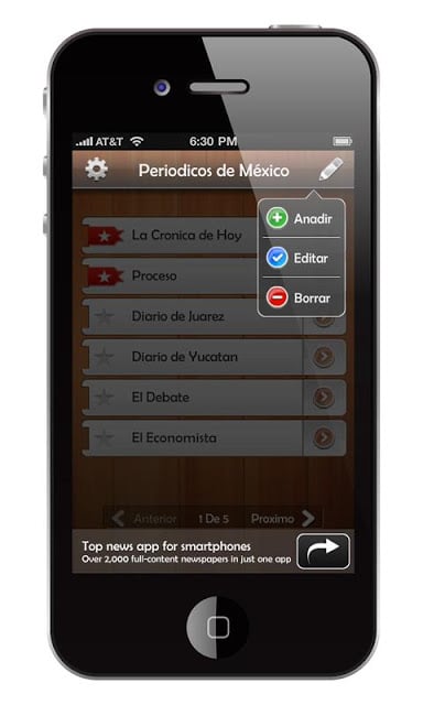 Periodicos de M&eacute;xico截图2