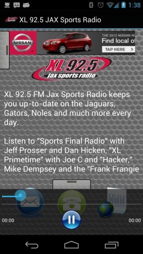 XL 92.5 JAX Sports Radio截图1