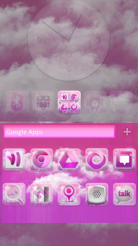 Pink Summer GO Launcher Theme截图5