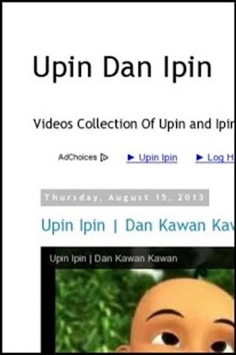 Watch Online Upin Dan Ipin截图4