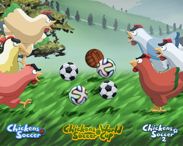 Chickens Soccer World Cup Free截图2