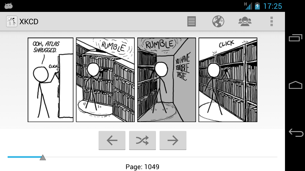 XKCD browser截图9