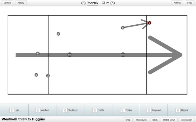 Ultiapps Frisbee Stat Tracker截图4