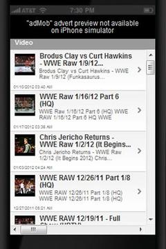 WWE RAW截图